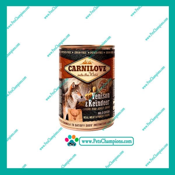 Carnilove Patè Venado & Reno en Cachorros 400gr