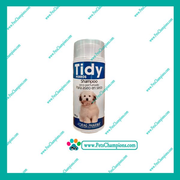DRAGPHARMA - TIDY PERROS SHAMPO SECO