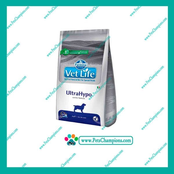 VET LIFE ULTRA-HYPOALLERGENIC CANINE 2Kg