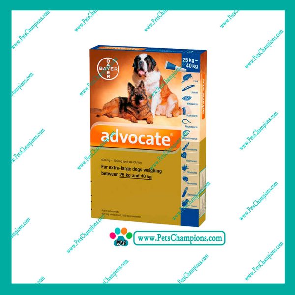 BAYER - Pipeta Advocate de 25a40Kg