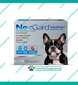 Nex Gard – Antipulgas Comprimidos 4-10kg