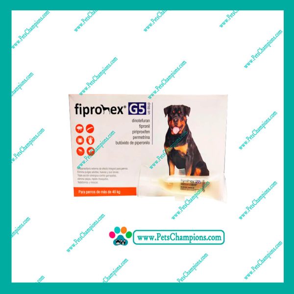 Agrovet Market Fipronex G5 Drop On 40kg a Màs - Caja de 05 Pipetas