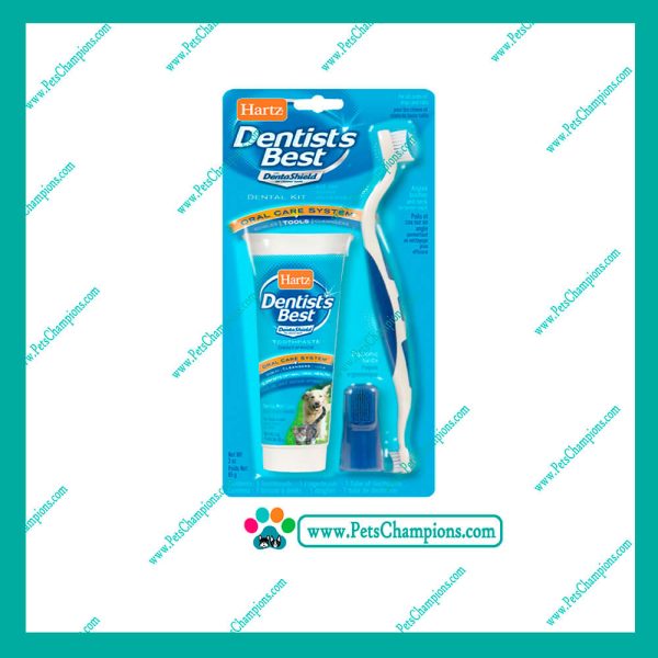 HARTZ TOTAL ORAL CARE DENTAL KIT DOGS/CATS
