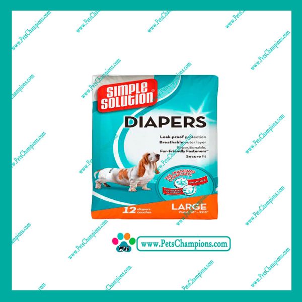 HERO BRANDS SS DISPOSABLE DIAPER TALLA L