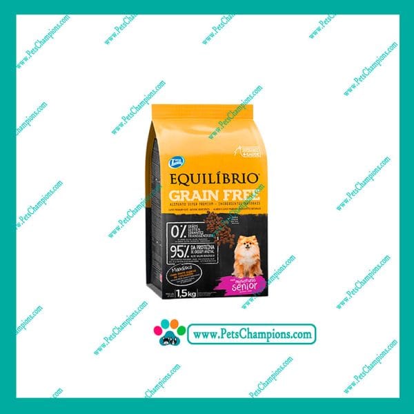 EQUILIBRIO GRAIN FREE MATURE SMALL BREEDS 1.5kg