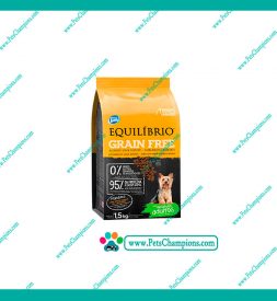 EQUILIBRIO GRAIN FREE ADULT DOG SMALL BREEDS 7.5KG