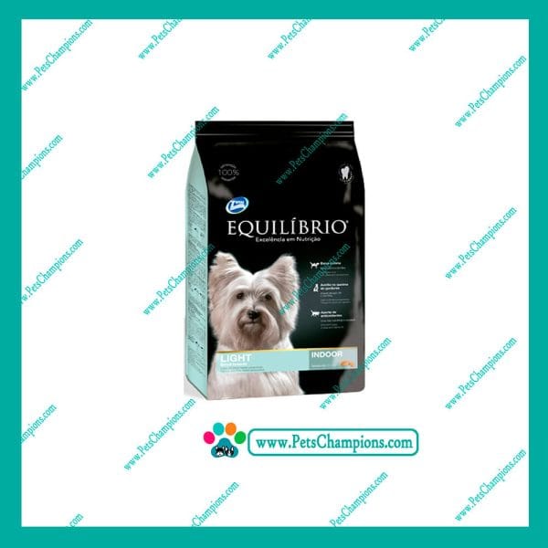 EQUILIBRIO ADULT DOGS LIGHT SMALL BREEDS 2KG