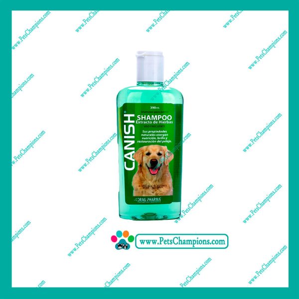 DRAGPHARMA - SHAMPOO CANISH EXTRACTO DE HIERBAS
