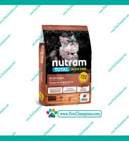 Nutram T22 Total Grain-Free Turkey, Chicken & Duck Cat 5.4 Kg