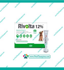RIVOLTA 12% Antiparasitario 2.6 a 5Kg