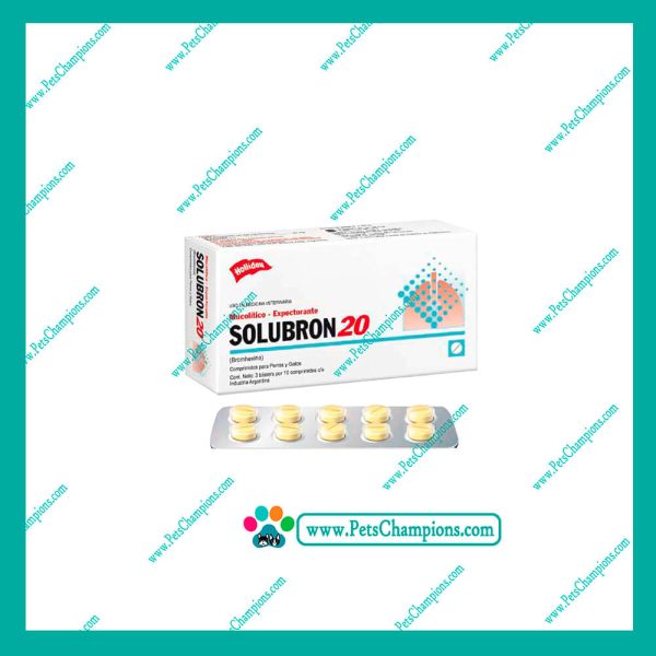 HOLLIDAY - SOLUBRON 20MG Comprimidos