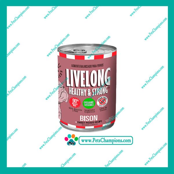 LIVELONG - Bisonte+Camote Patè 362gr