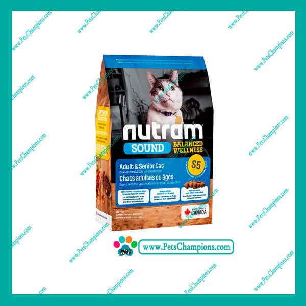 Nutram S5 Sound Adult & Senior Cat 5.4 Kg
