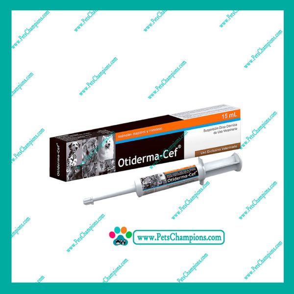 Agrovet Market Otiderma Cef Jeringa 15ml
