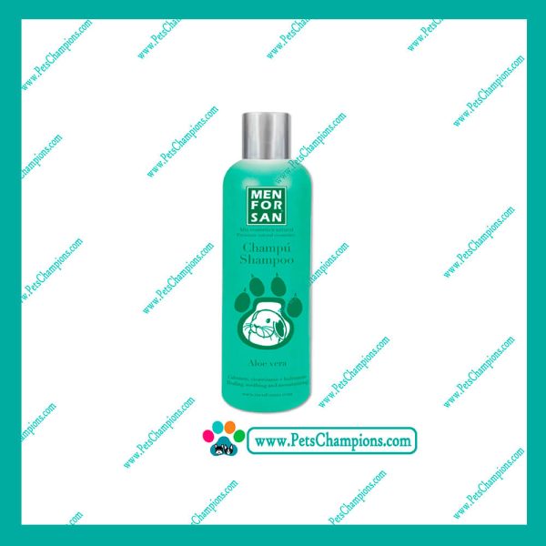 MEN FOR SAN CHAMPÚ ALOE VERA ROEDORES 300ML