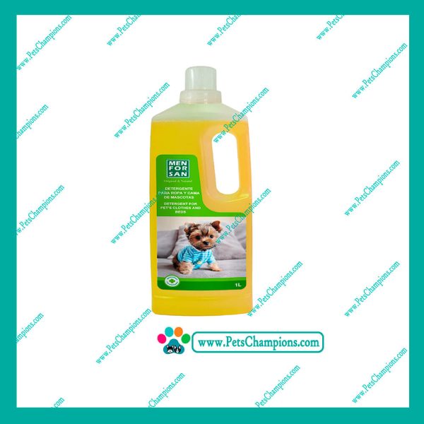 MEN FOR SAN DETERGENTE ROPA Y CAMA DE LAS MASCOTAS 1l