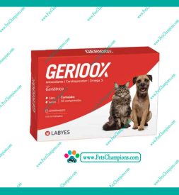 Labyes Gerioox Caja 30 Tabletas – Retrasa envejecimiento en perros y gatos