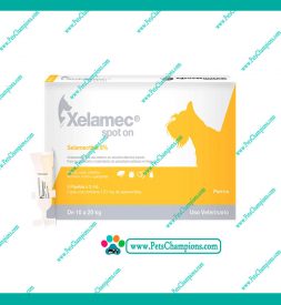 Agrovet Market Xelamec Spot On  10 – 20Kg Caja 05 Pipetas