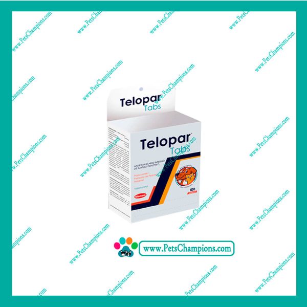 Biomont Telopar Caja 100 Tabletas  - Antiparasitario