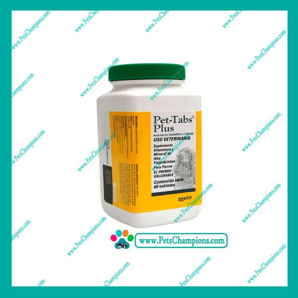 ZOETIS - PET TABS PLUS Suplemento en Comprimidos