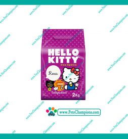 ARENA – HELLO KITTY PURPLE- SMALL GRAINS CAT LITTER 4KG