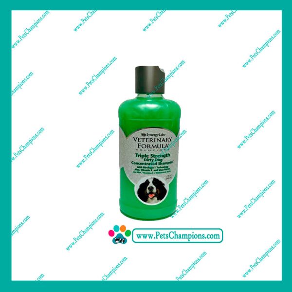 VETERINARY FORMULA SOLUTIONS TRIPLE STRENGTH DIRTY SHAMPOO  17oz - TRIPLE FUERZA