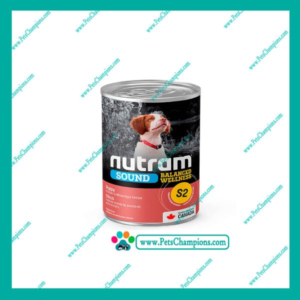 NUTRAM S2 PUPPY CANNED 369GR