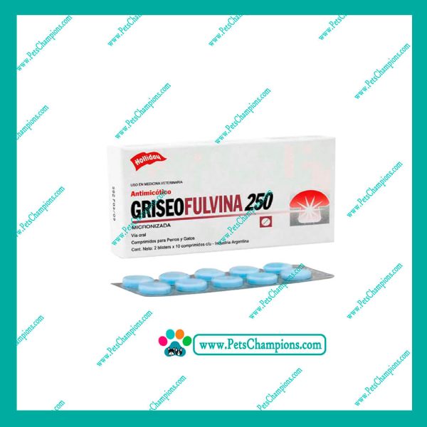 HOLLIDAY - GRISEOFULVINA 250mg