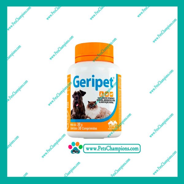 GERIPET - Perros/Gatos Suplemento Nutricional en Adulto Mayor