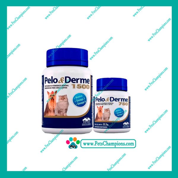PELO & DERME 750 y 1500 DHA+EPA