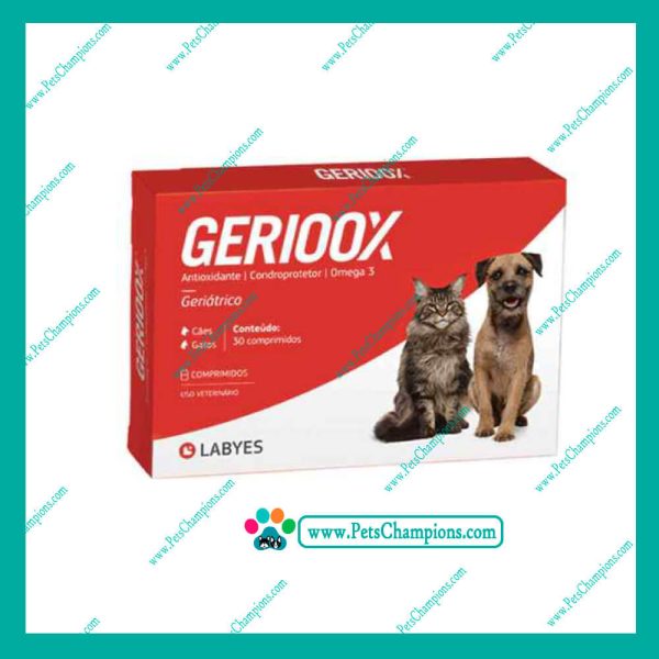 Labyes Gerioox Caja 30 Tabletas – Retrasa envejecimiento en perros y gatos