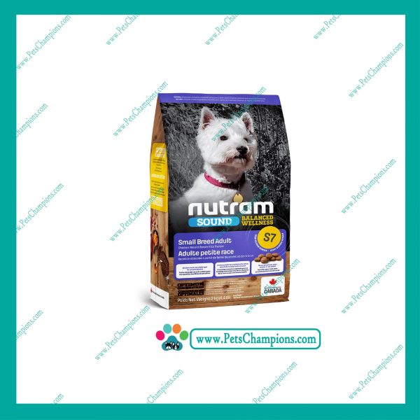 Nutram S7 Sound Small Breed Adult Dog 5.4 Kg - Adulto - Raza Pequeña