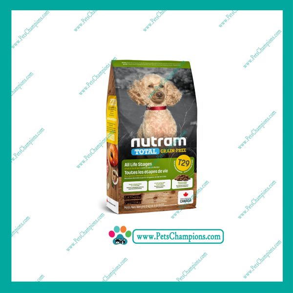 Nutram New T29 Total Grain-Free Allergy Lamb Dog x 2 Kg