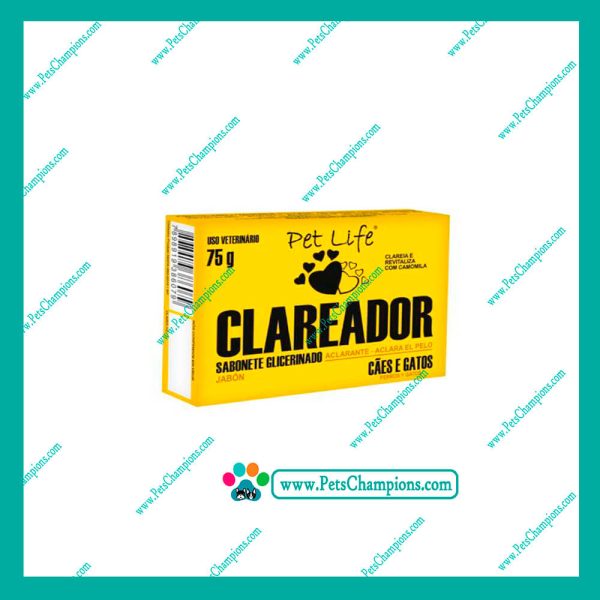 Pet Life - Jabòn Glicerina Aclarador 75gr