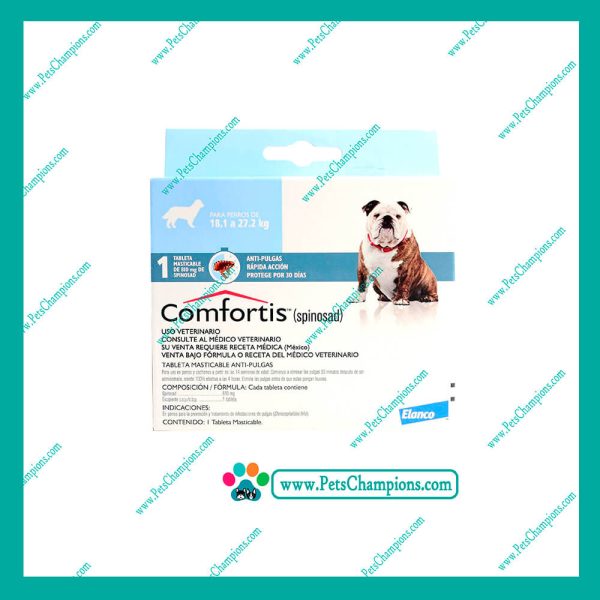 ELANCO - Comfortis Antipulgas Perros 18.1Kg-27.2Kg