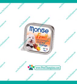 Monge – Fruit Pato y Naranja 100gr