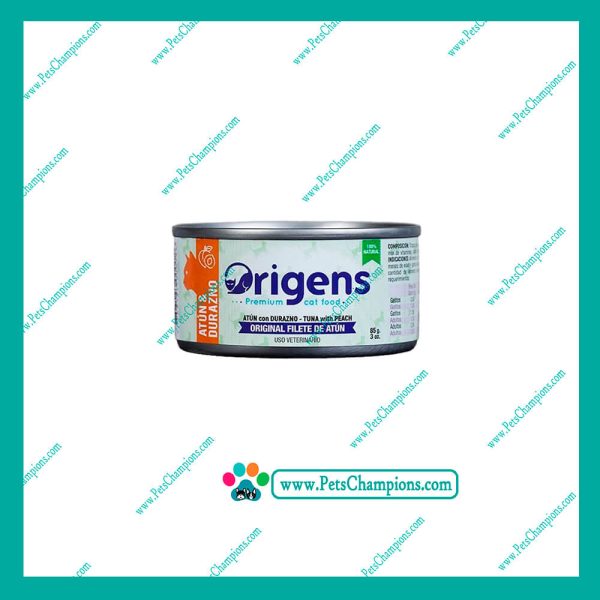 ORIGENS - Filete de Atùn con Durazno 85gr