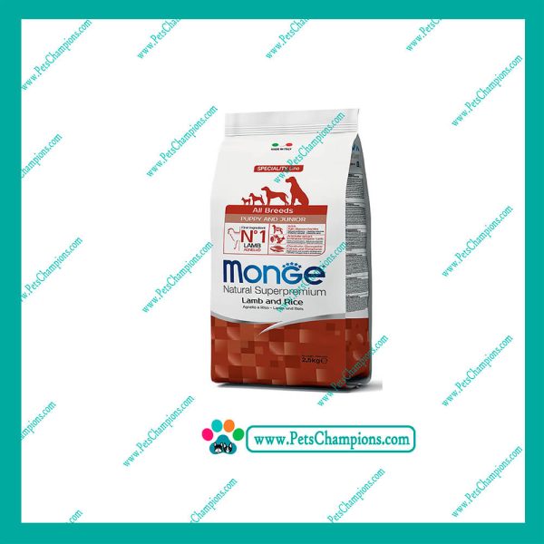 Monge - Puppy All breeds Cordero y Arroz