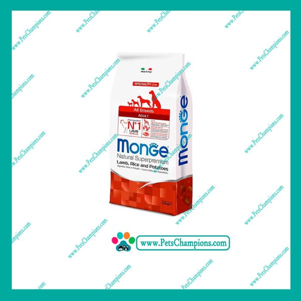 Monge - Adult Cordero, Arroz y Papa