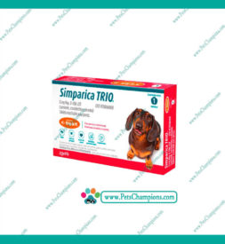 ZOETIS –  Comprimidos Simpárica Trio  5.1-10kg  (1 Tableta)