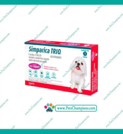 ZOETIS –  Comprimidos Simpárica Trio  2.6-5kg  (1 Tableta)