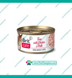 Brit Care Cat Tuna With Chicken And Milk 70gr