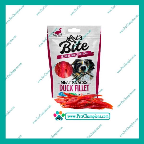 Let´s Bite Meat Snacks Duck Fillet 80gr