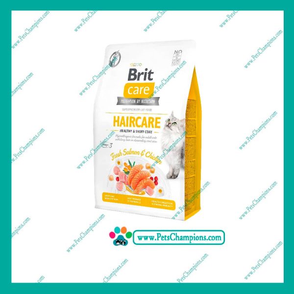 Brit Care Cat Haircare Healthy & Shiny Coat 2kg