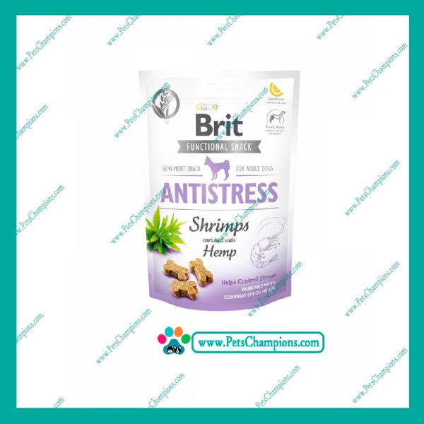 Brit Care Funtional Dog Snack Antistress Shrimps 150gr