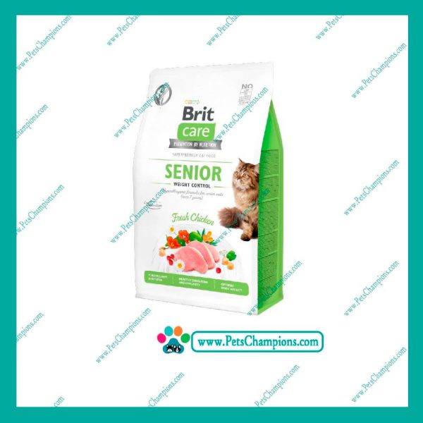 Brit Care Cat Senior Weight Control 2kg