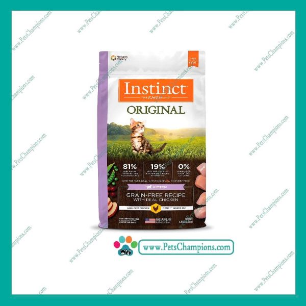 Instinct Lid Raw Inspired Kibble  Conejo - Adult Cat 2Kg