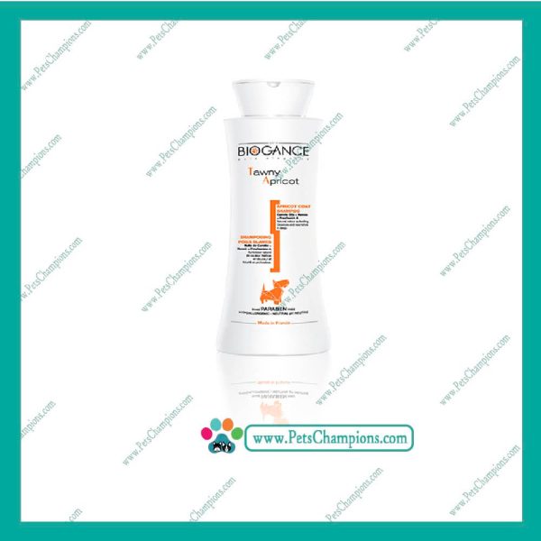Biogance - Shampoo Tawny apricot (pelajes rubios y albaricoque) 250ml