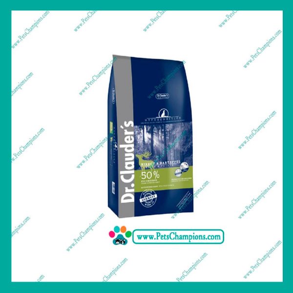 Dr. Clauder’s  Hyposensitive Hirch & Kartofel  Venado y Patata 20kg
