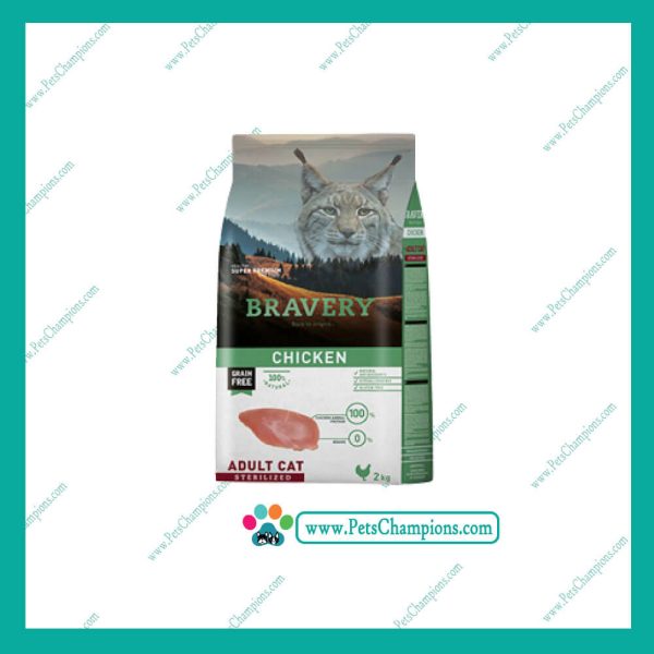 Bravery esterilizados pollo